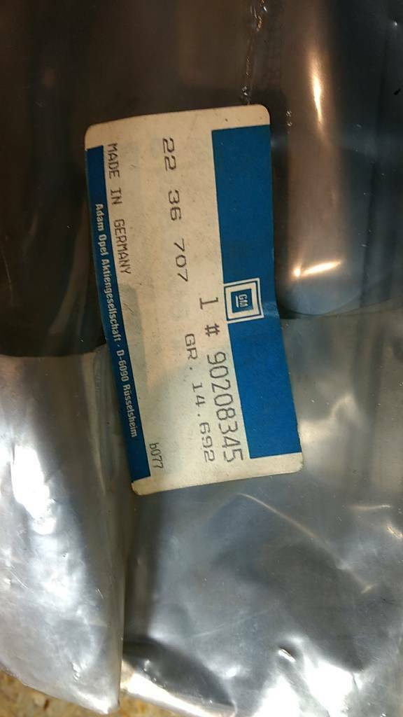 Original GM Opel Kadett E Ablagekasten Vordertür NEU