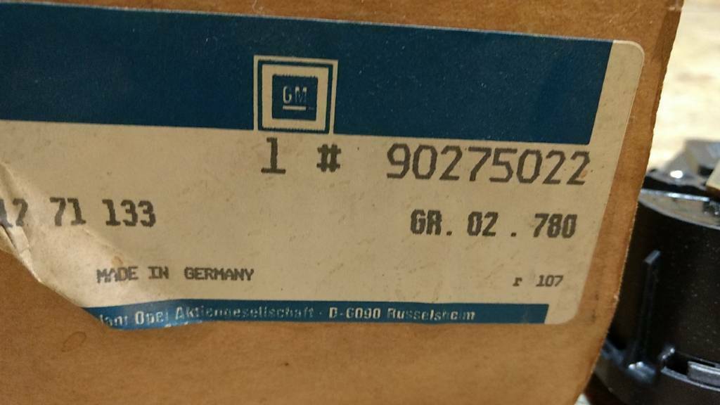 Original GM Opel Senator B Scheinwerferreinigungsmotor rechts NEU