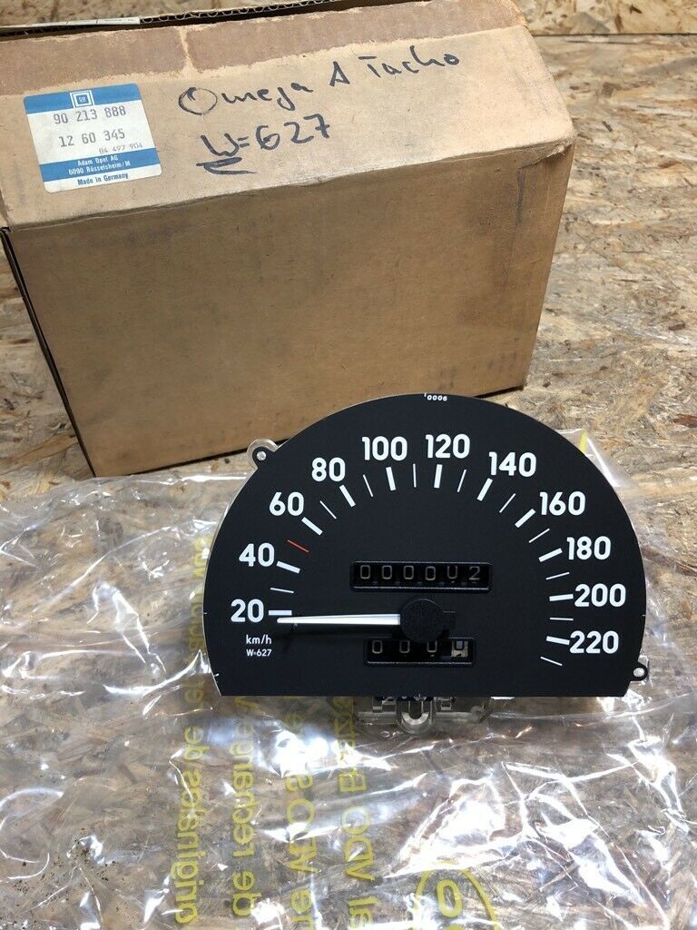 Original GM Omega A Tacho W=627 NEU