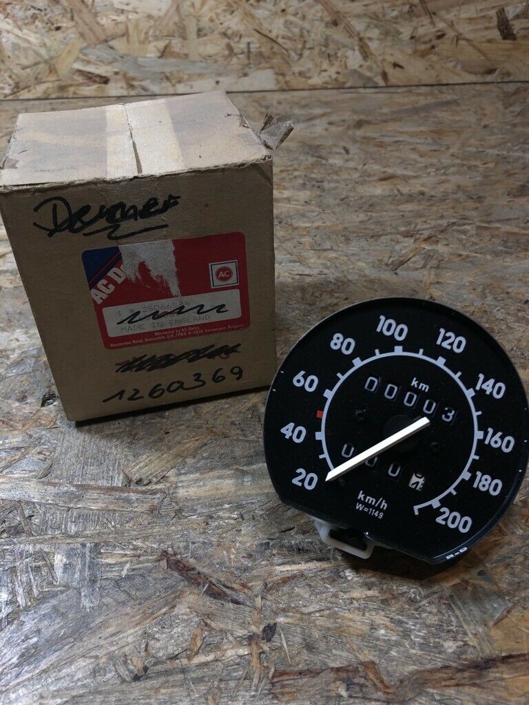 Original AC Delco Corsa A Tacho Tachometer Km / h Neu original GM