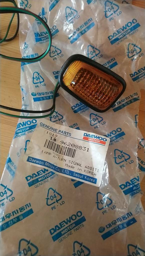 Daewoo Nexia Blinker Seitenblinker neu Original GM