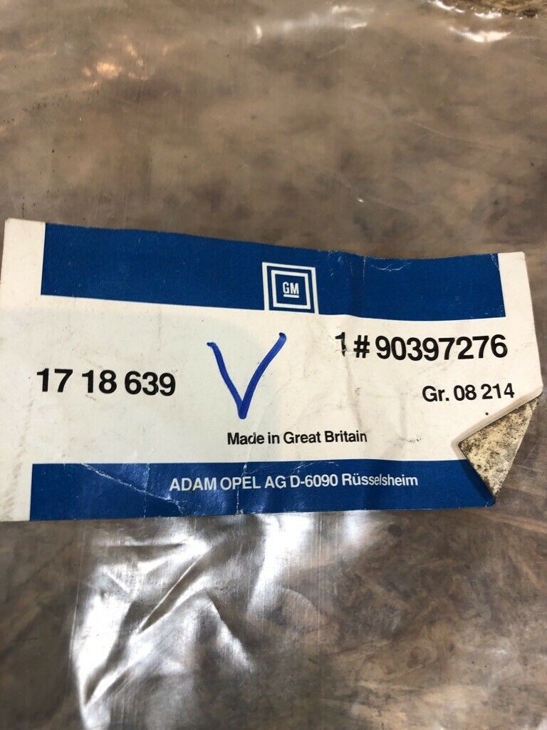Original GM Opel Astra F GSI Schmutzlappen vorne Neu