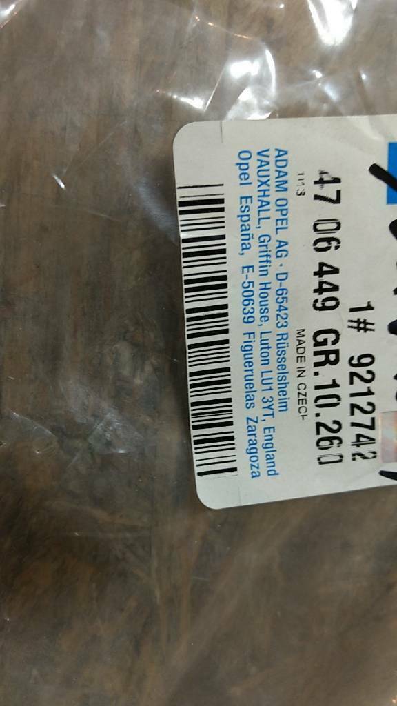 Original GM Opel Agila A Handschuhfach Deckel NEU