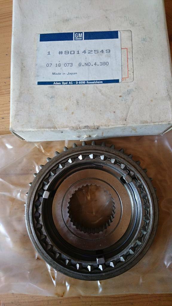 Ascona C Kadett E F16 Schieberad 1. + 2. Gang Neu Original GM