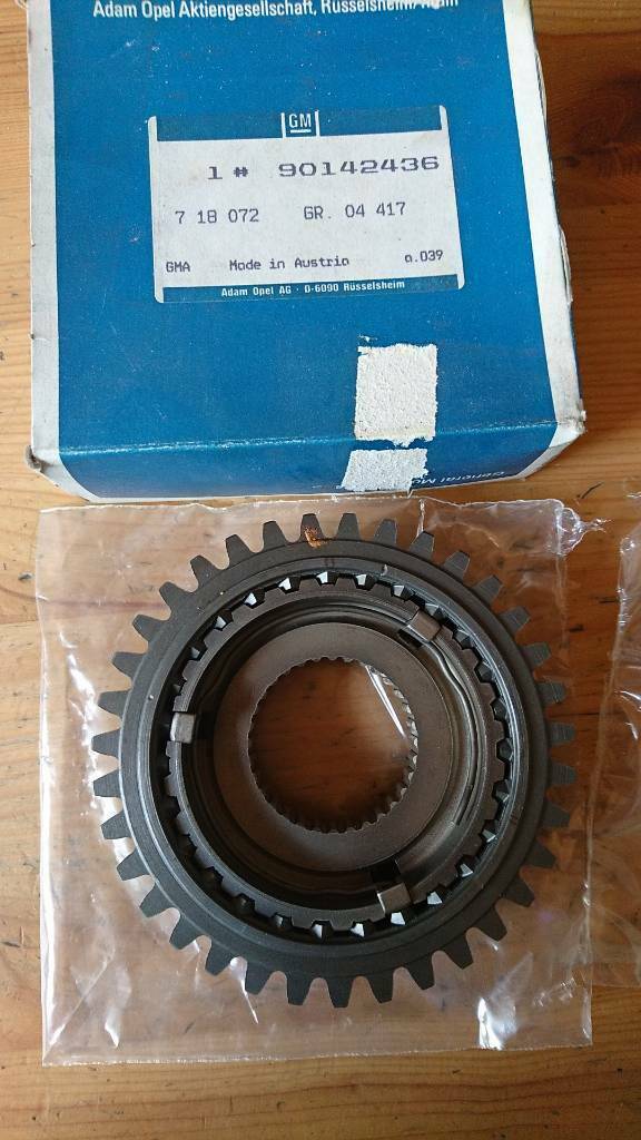 Kadett E Ascona C Astra F Corsa A F10 Schieberad 1. + 2. Gang neu