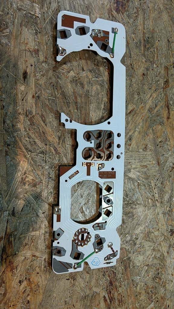 Original GM Opel Rekord E Tacho Leiterplatte NEU