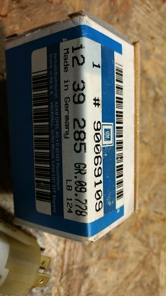 Original GM Opel Kadett B E Schalter Lüftung NEU