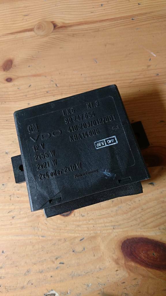 Astra F G Zafira A Omega A B Kadett E Steuergerät Glühlampe neu