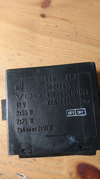 Astra F G Zafira A Omega A B Kadett E Steuergerät Glühlampe neu