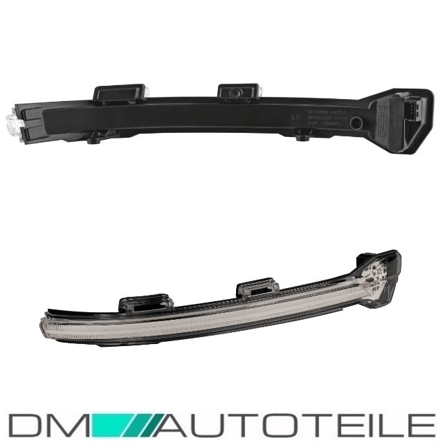 OSRAM LEDriving Dynamische LED Spiegelblinker passt für Golf 7 VII Touran 2 5T Schwarz
