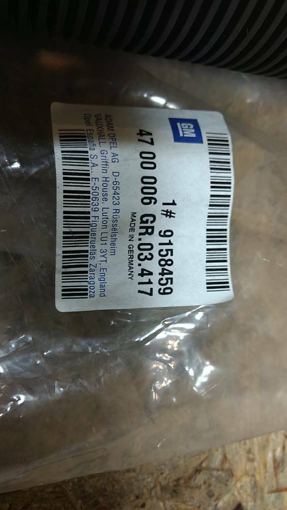 Original GM Opel Agila 1.2 16V Ansaugschlauch NEU