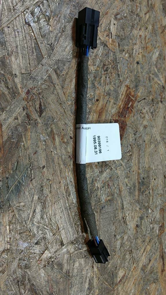 Original GM Opel Calibra Kabel Rückspiegel Adapter NEU