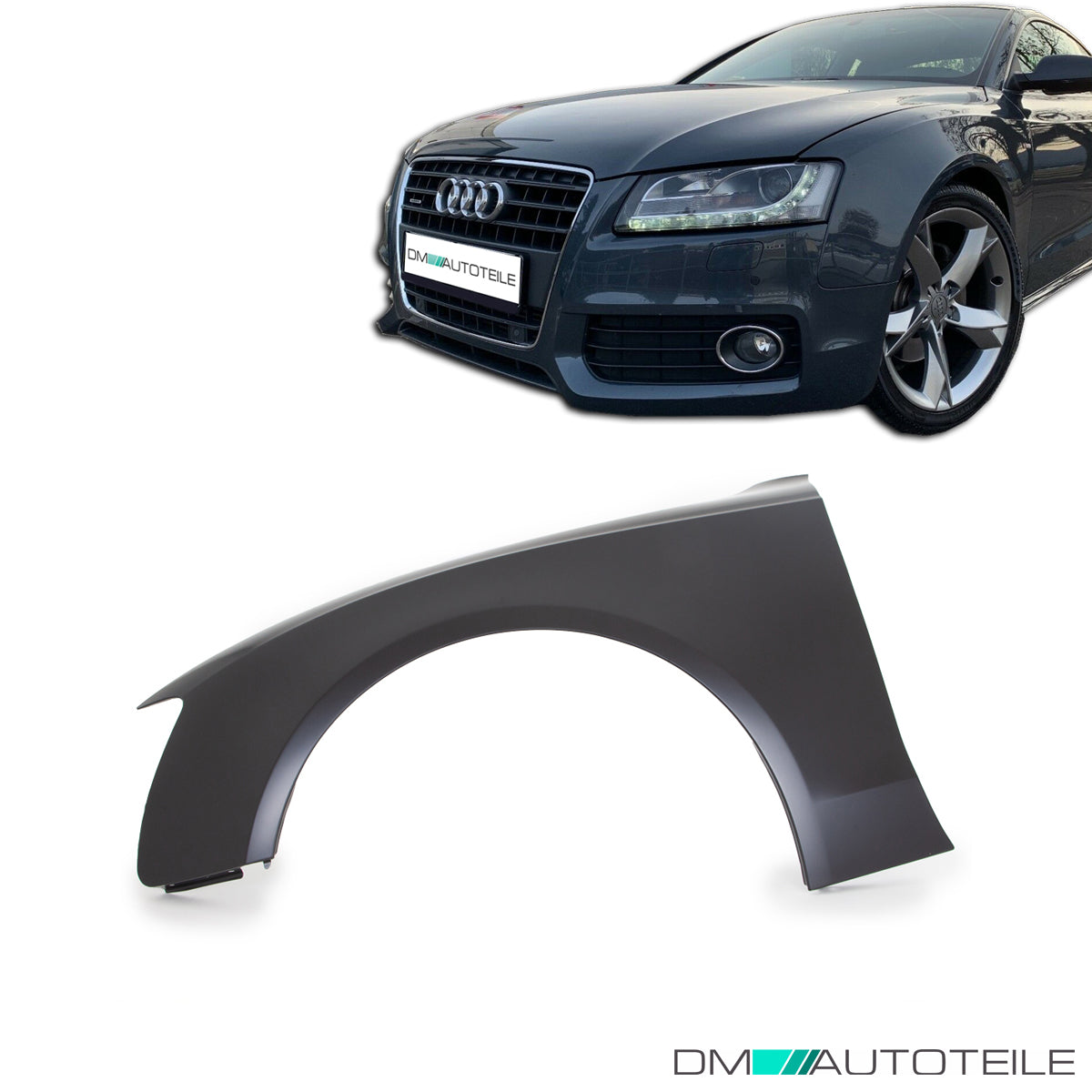 Kotflügel vorne links passt für Audi A5 + Sportback + A5 Cabriolet ab bj 07-11