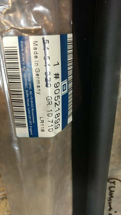 Original GM Opel Astra G Zafira A Gummidichtung Fensterschacht NEU