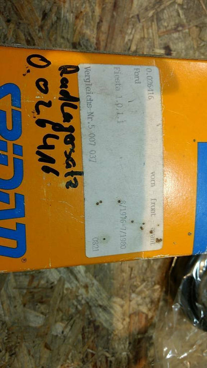 Original Spidan Radlager-Satz Ford Fiesta 1.0,1.1 NEU