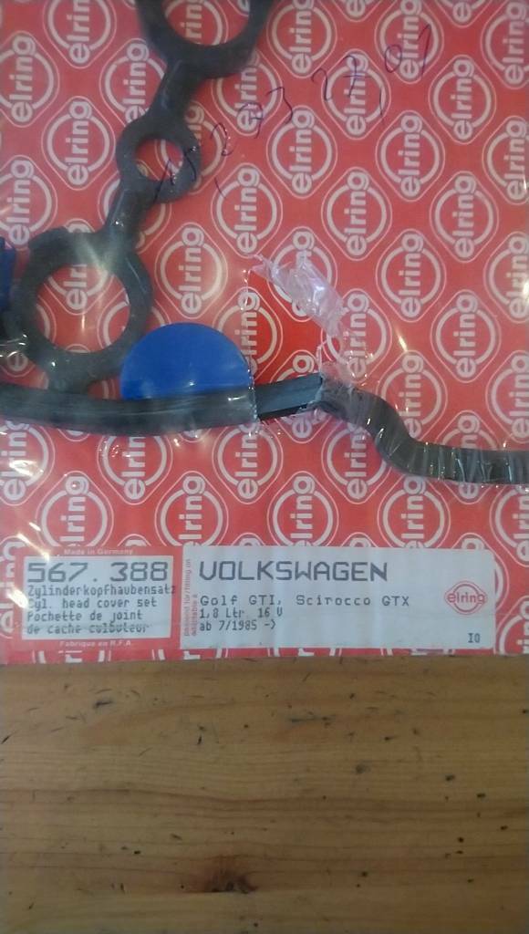 VW Golf Gti Scirocco Gtx Ventildeckeldichtung neu Original