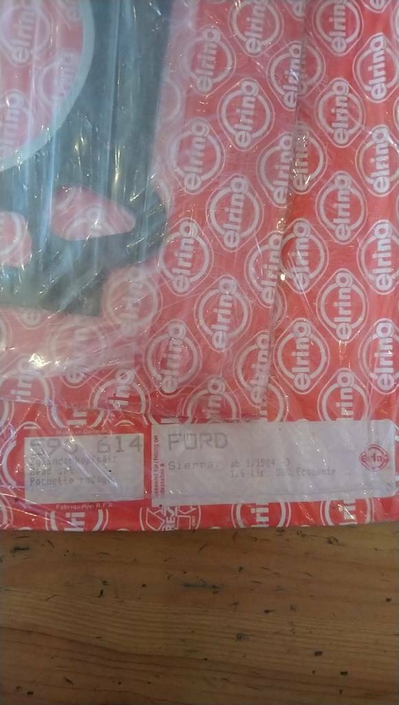 Ford Sierra Dichtungssatz neu Original Elring