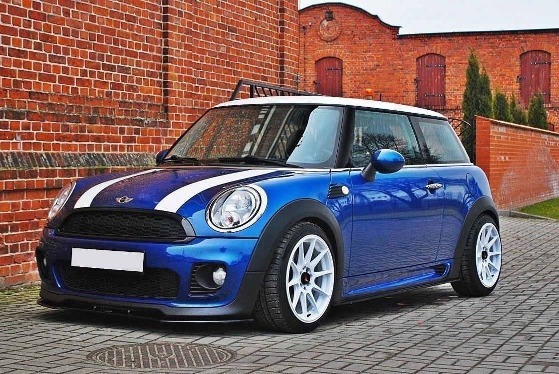 Seitenschweller Ansatz für MINI COOPER R56 JCW schwarz Hochglanz
