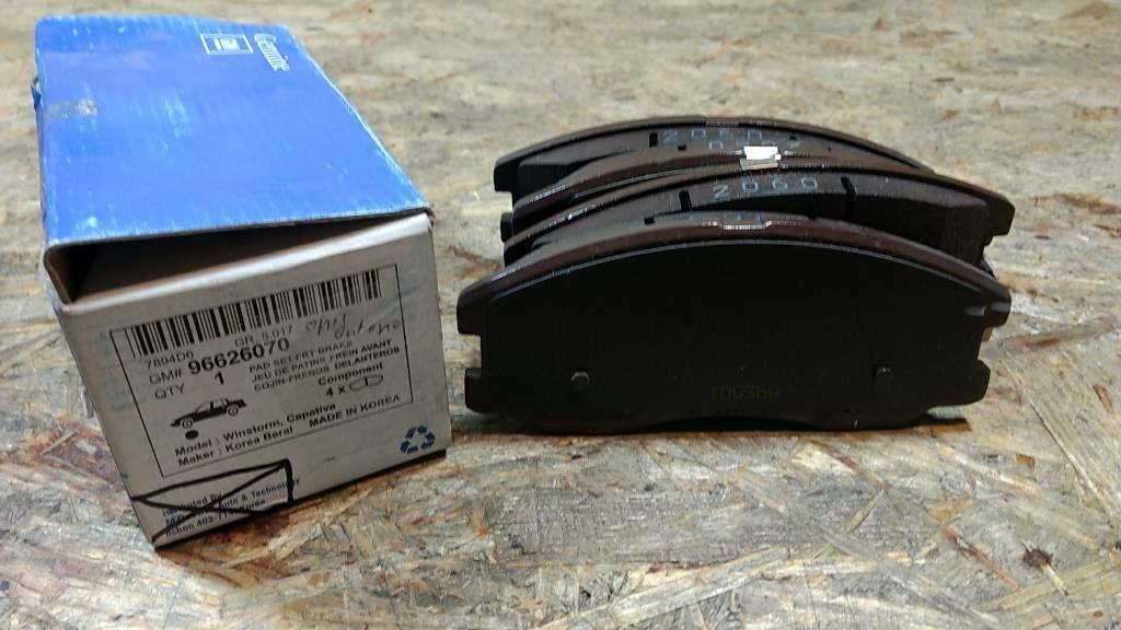 Original GM Opel Captiva Bremsbeläge Winstorm NEU