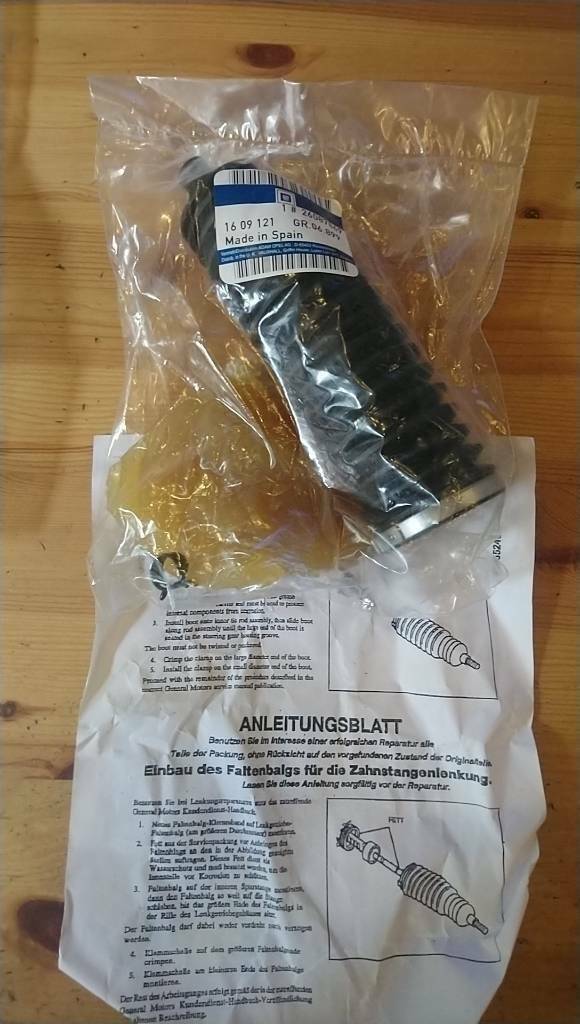 Corsa C Lenkmanschette Lenkgetriebe neu Original GM