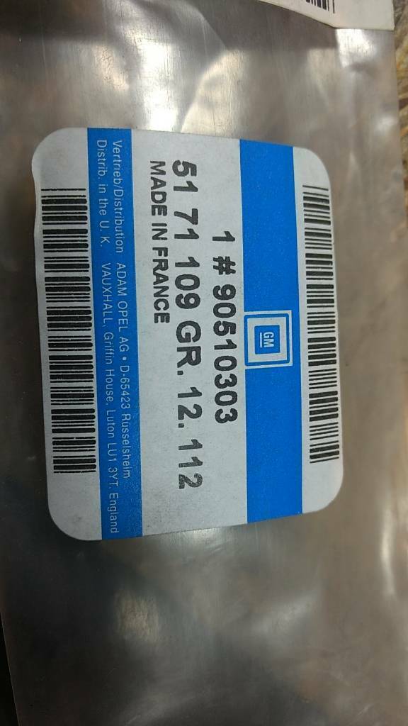 Original GM Opel Astra F Zierleiste Türleiste NEU