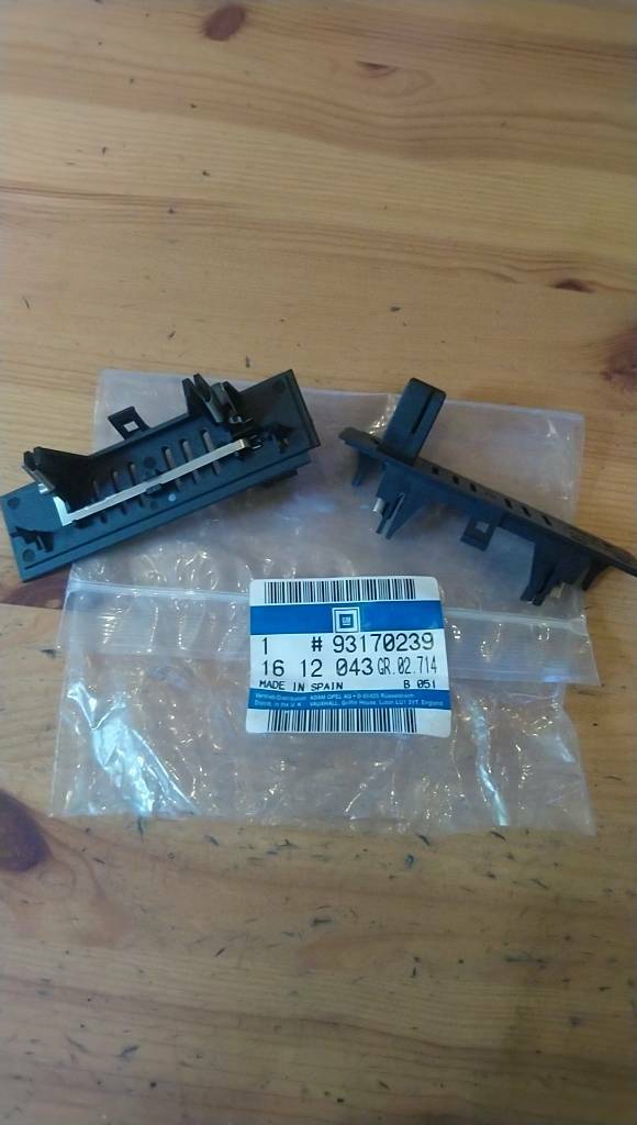 Vectra b Caravan Kennzeichenleuchte Kontaktplatte neu gm