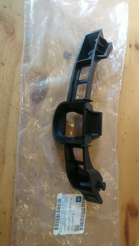 Opel Vectra C Stoßstangenführung Halter neu Original GM