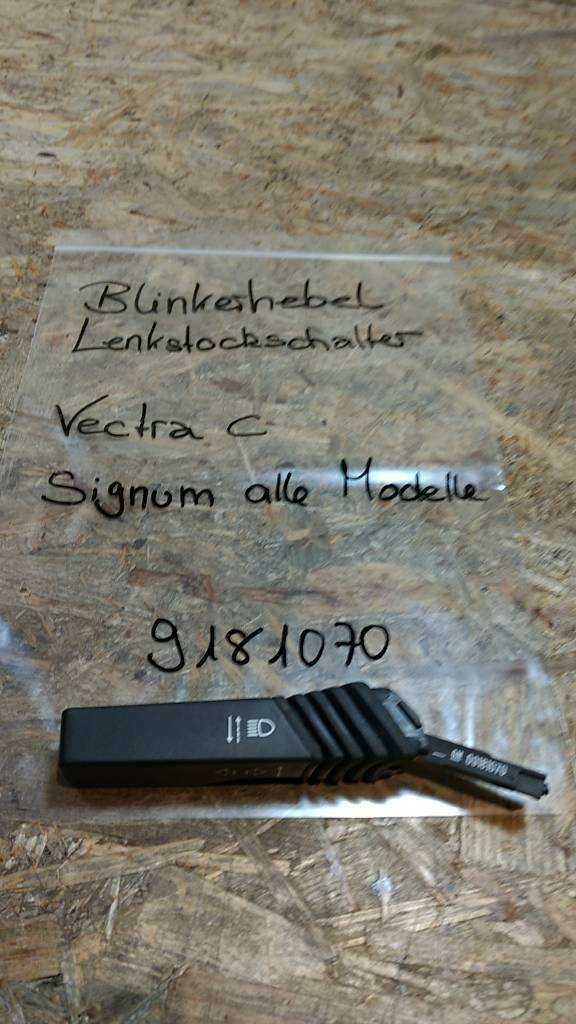Original GM Opel Vectra C Blinkerhebel Lenkstockschalter NEU