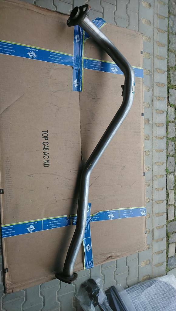 Kadett E Hosenrohr Auspuff neu Original GM