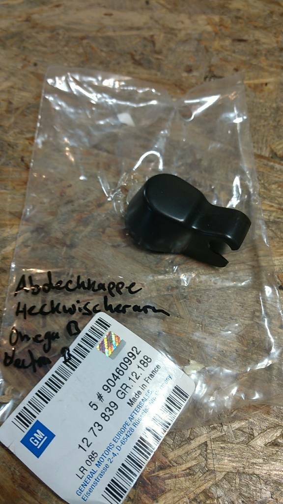 Original GM Opel Kappe Heckwischerarm Omega B Vectra B NEU
