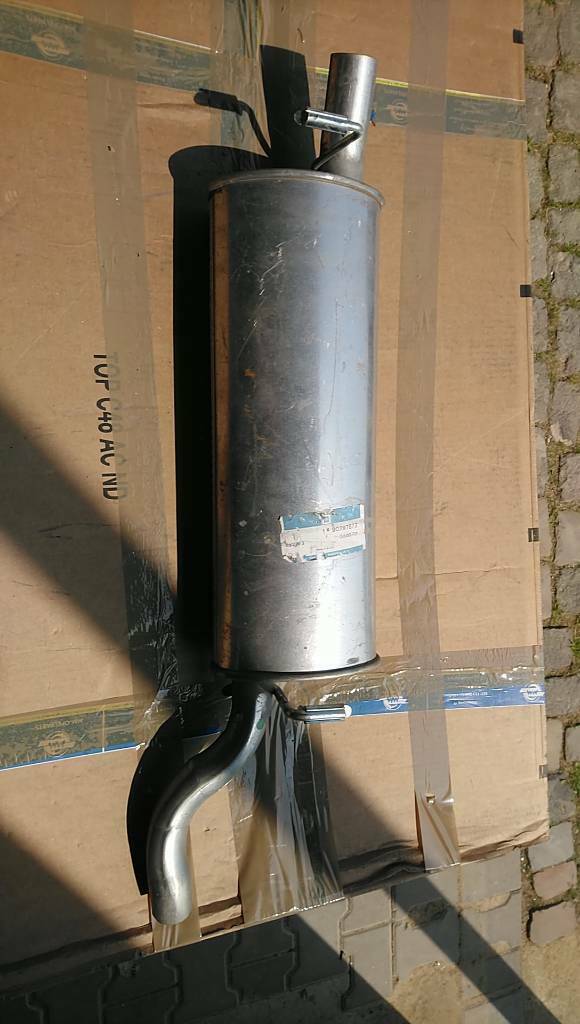 Manta B Coupe Ascona C Endschalldämpfer neu Original GM