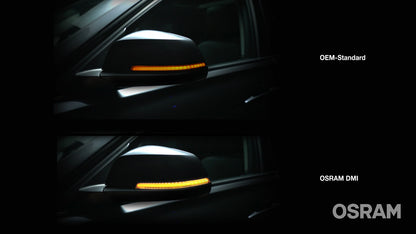 OSRAM LEDriving Dynamische LED Spiegelblinker passend für BMW 1-er/2-er/3-er/4-er Serie & X1 Weiß