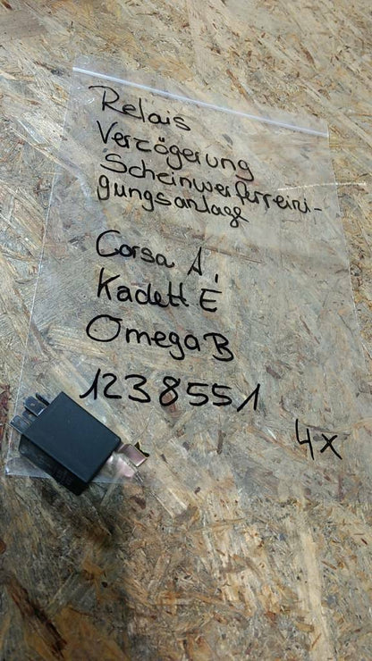 Opel Corsa A Kadett E Omega B Relais Scheinwerfer Reinigung neu original GM