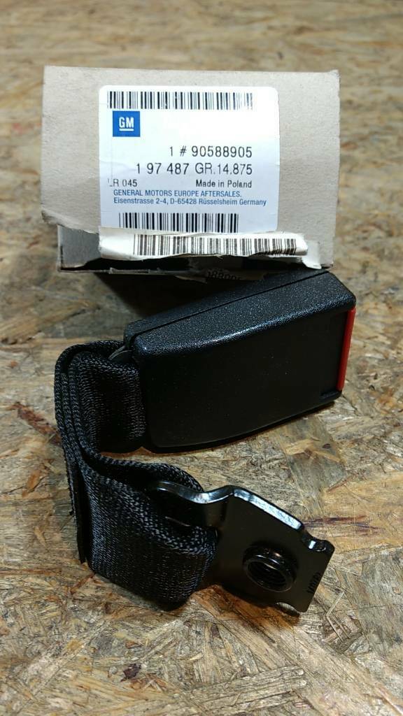Original GM Opel Zafira A Schloss Sicherheitsgurt NEU