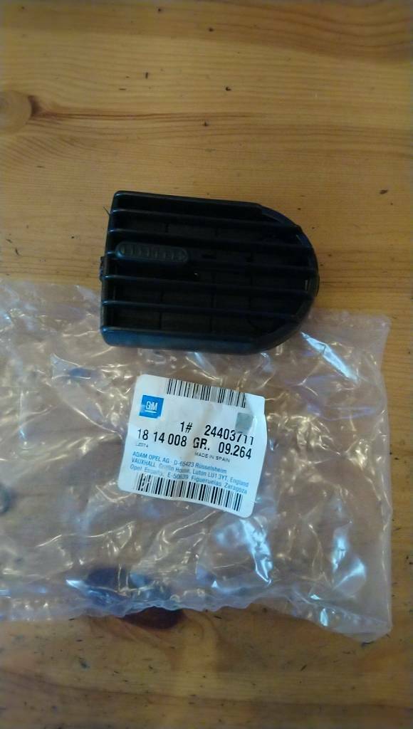 Corsa C Tigra B Luftdüse neu Original GM