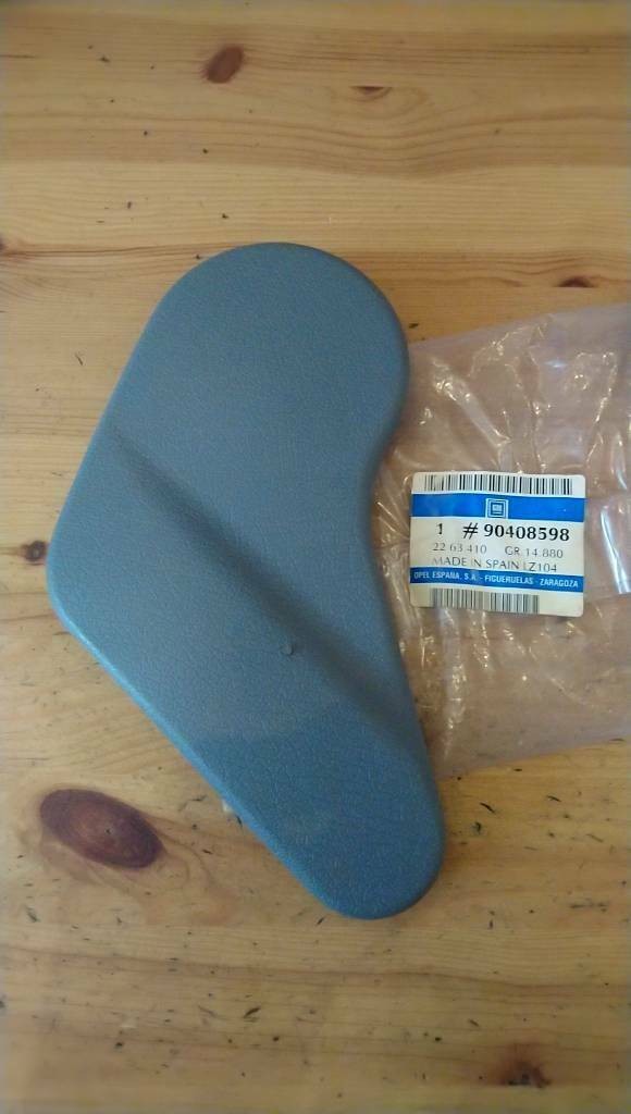 Corsa B Tigra A Sitzscharnierabdeckung neu Original GM