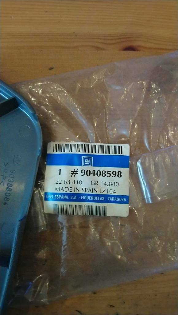Corsa B Tigra A Sitzscharnierabdeckung neu Original GM