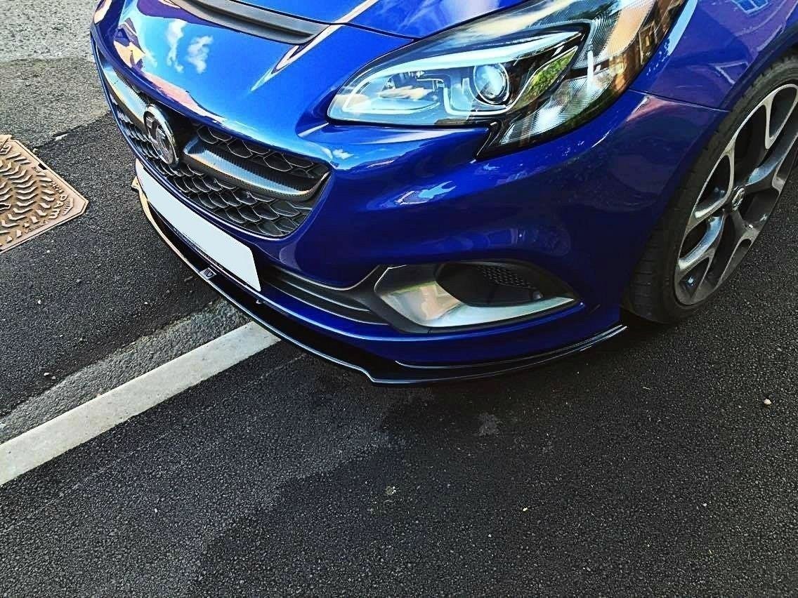 Front Ansatz für OPEL CORSA E OPC / VXR Carbon Look