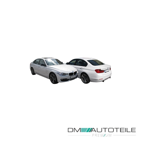 Stoßstange hinten grundiert ohne PDC passt für BMW 3er (F30) 316-320 LCI 15-19
