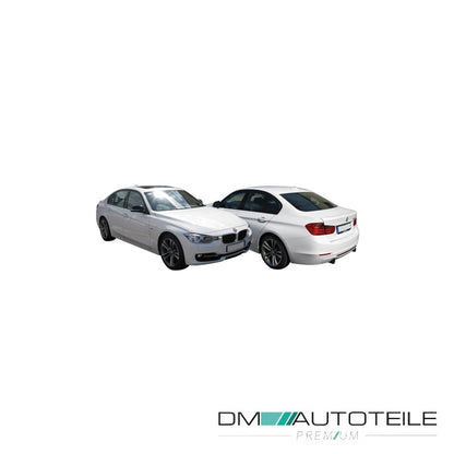 Stoßstange hinten grundiert passt für BMW 3er F30 Limousine Facelift LCI 15-19