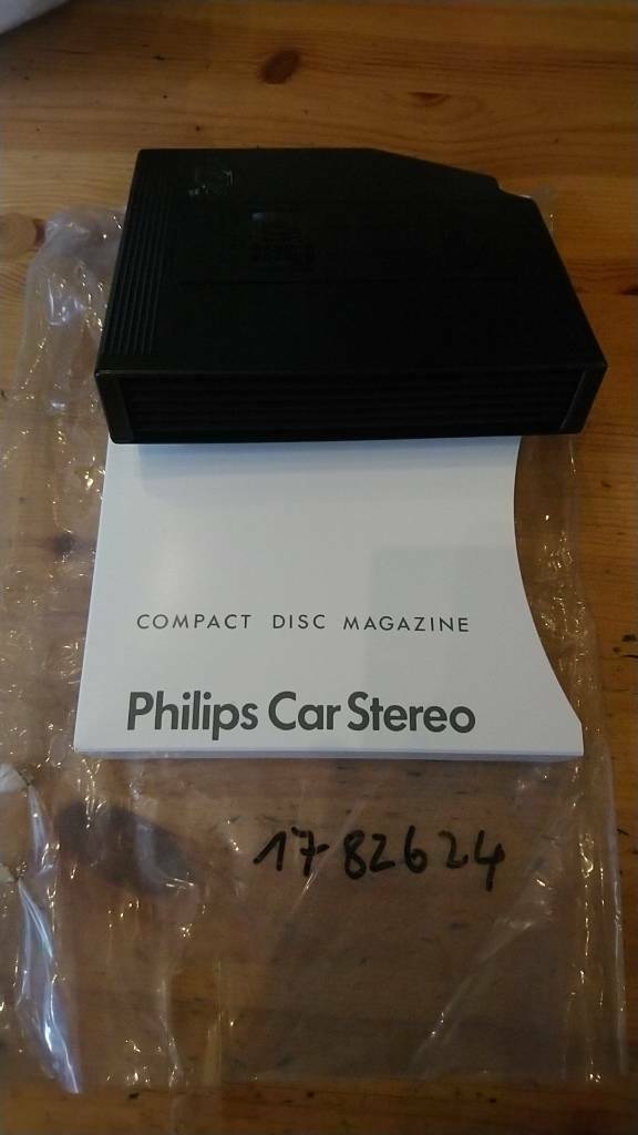 Opel oldtimer youngtimer Philips Car Stereo CD Wechsler neu gm