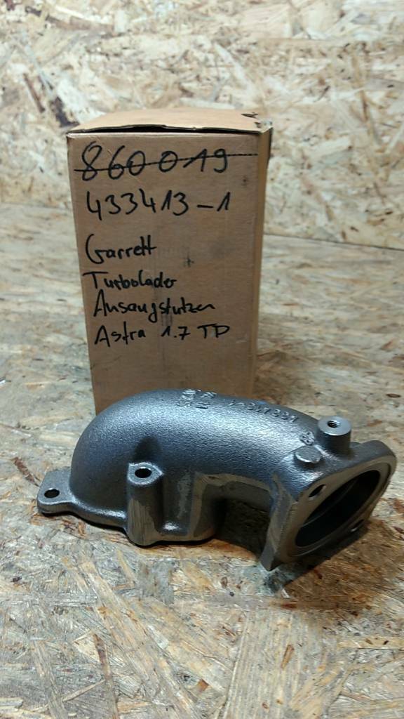 Original GM Opel Astra Garrett Turbolader Ansaugstutzen NEU