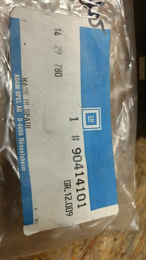 Original GM Opel Aschenbecher hinten Astra F NEU