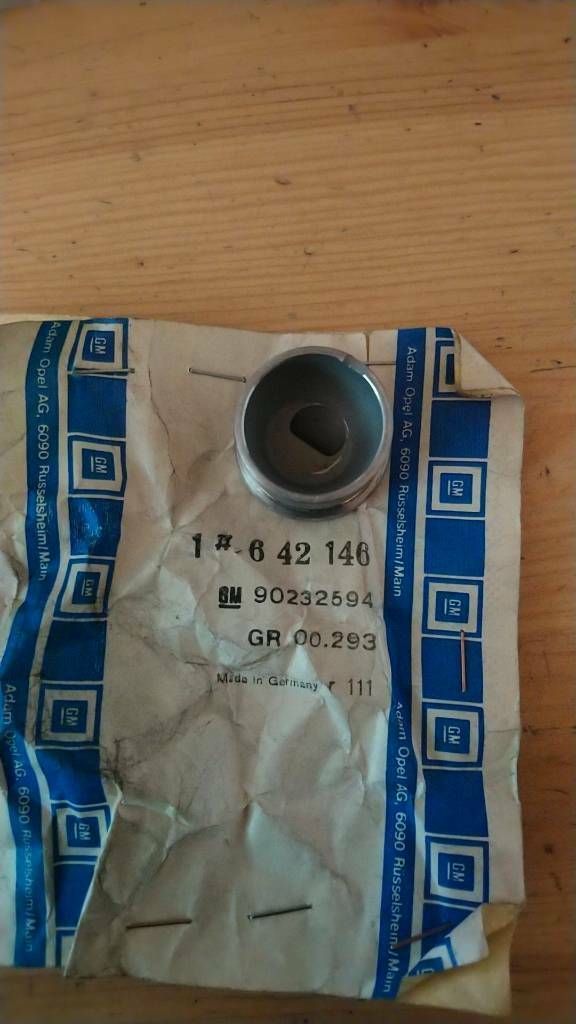 Opel Oldtimer Youngtimer Wirbelkammer neu Original GM