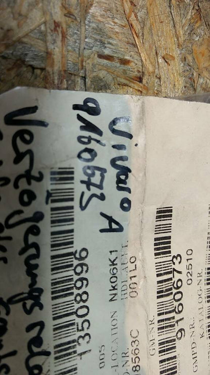 Original GM Opel Vivaro A Verzögerungsrelais NEU