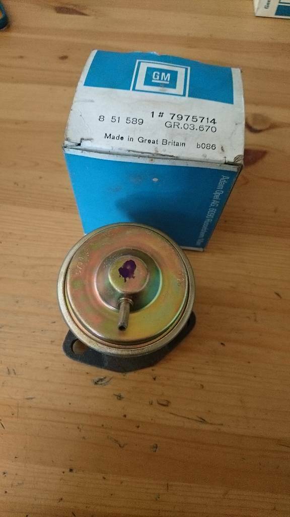 Kadett E Ascona C Omega A AGR Ventil Neu Original GM