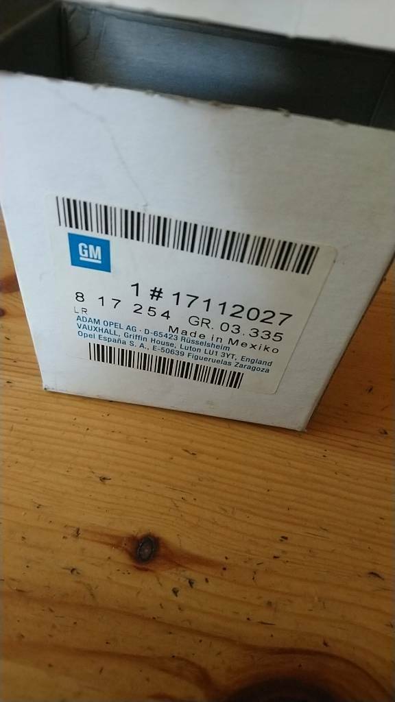 Astra Corsa Kadett Leerlaufregler Neu Original GM