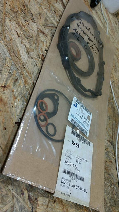 Original GM Opel Astra F CC G Dichtungssatz Kurbelgehäuse NEU