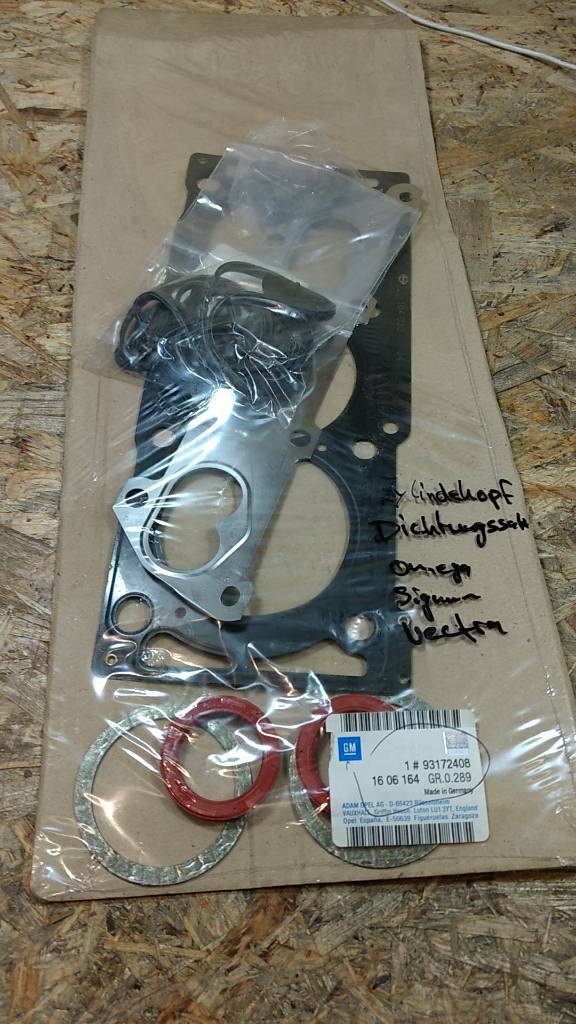 Original GM Opel Omega Dichtungssatz Zylinderkopf NEU