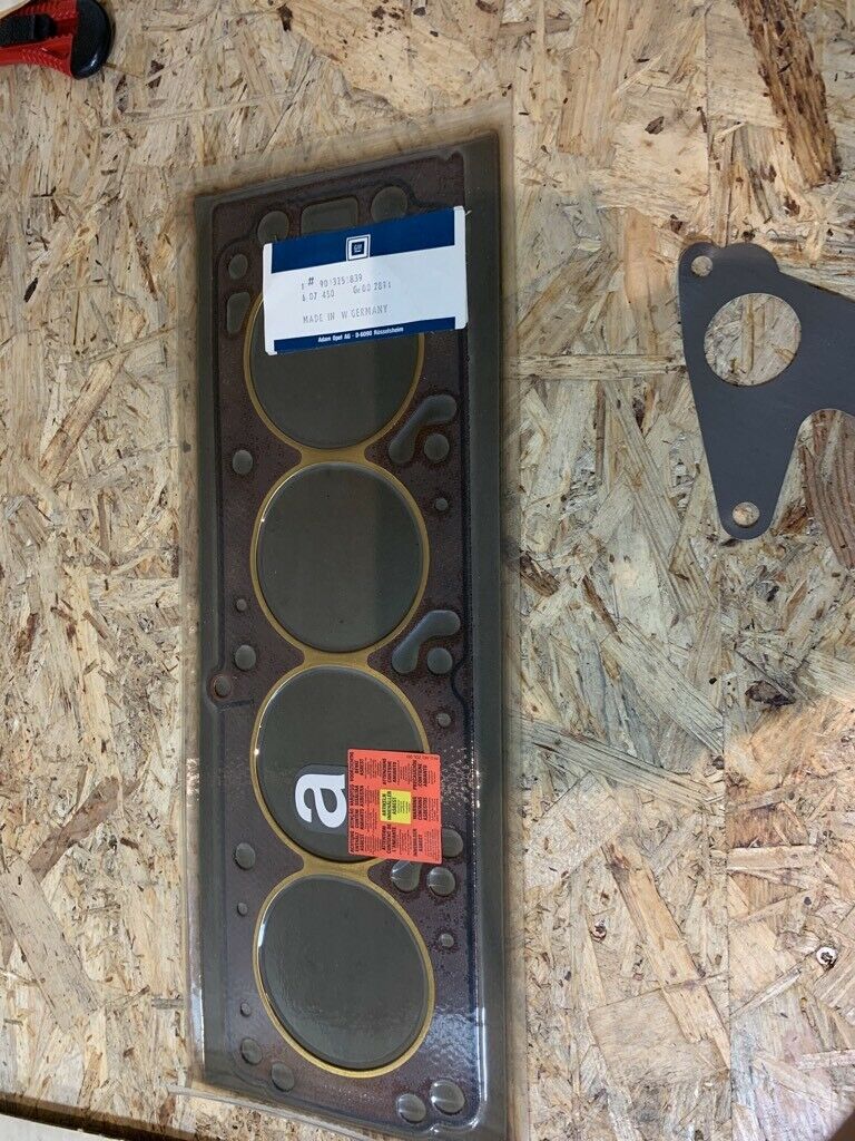 Original GM Opel Ascona C Kadett E Dichtungssatz Zylinderkopf Neu